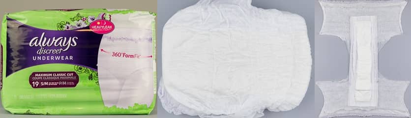 Always Discreet Underwear Small Medium Pictures