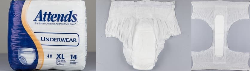 Attends Underwear Moderate Extra Large bag