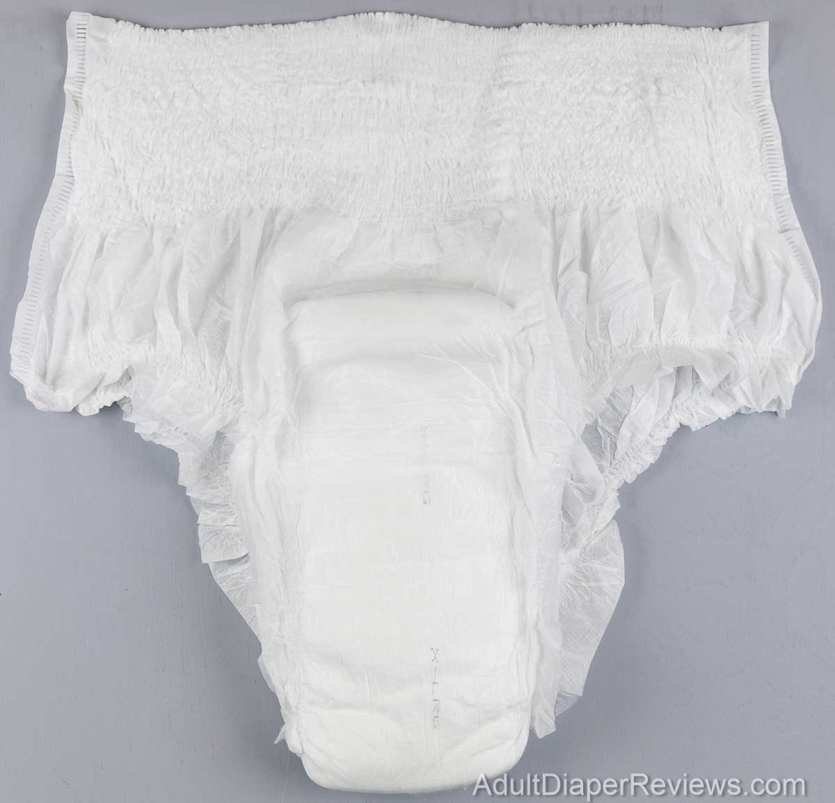 Attends Underwear Moderate Extra Large Review showing front of diaper