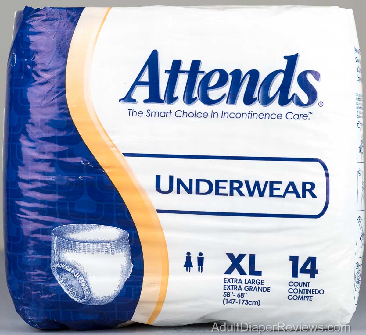 Attends Underwear Regular Extra Large bag
