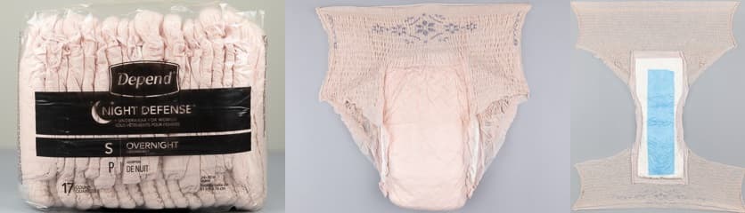 Depend Night Defense Small Underwear Pictures