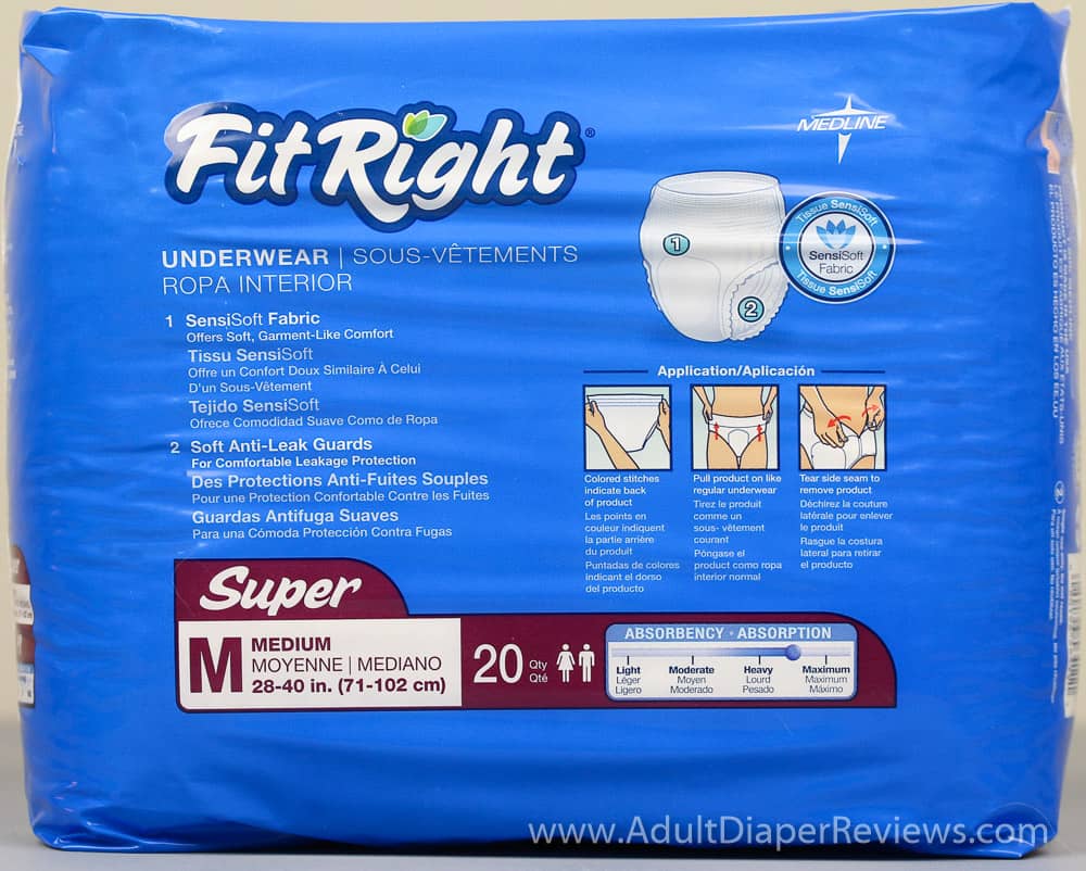 Product Review FitRight Super Underwear Medium