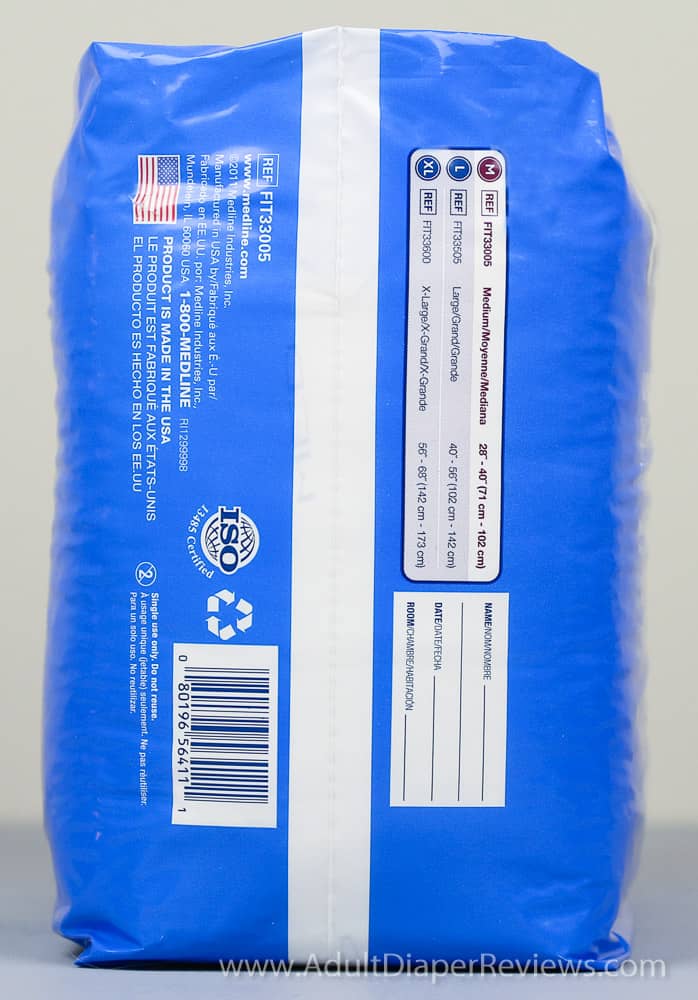 FitRight Super Underwear Medium Bag Right With UPC