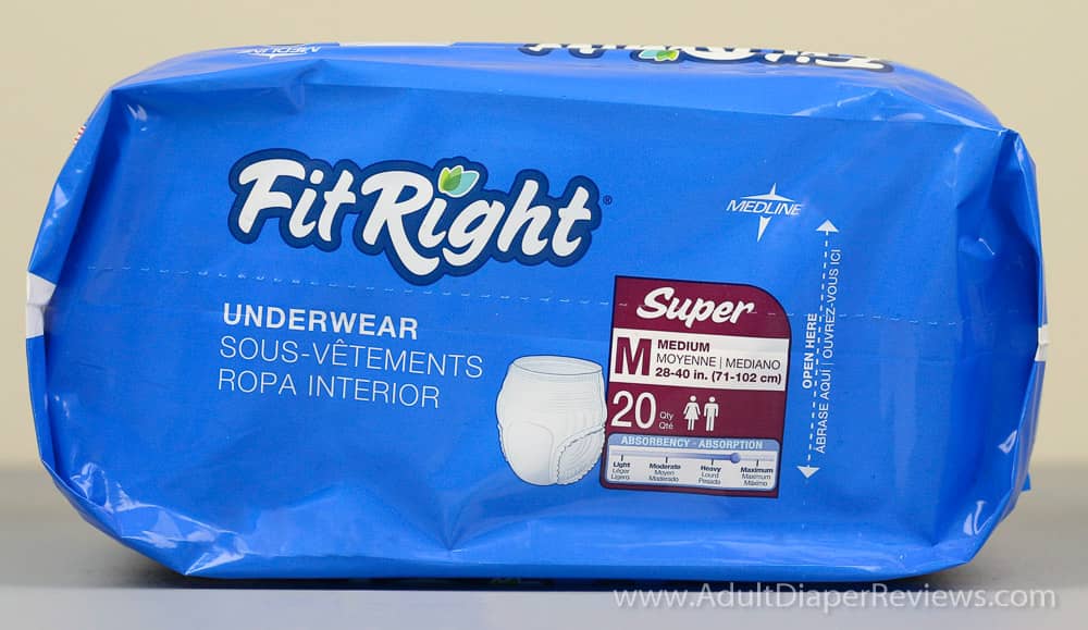 FitRight Super Underwear Medium Bag Top
