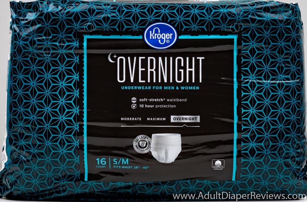 Kroger Overnight Underwear Small Medium