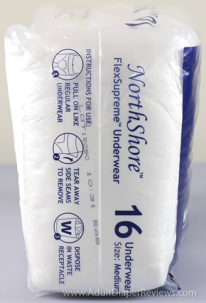 NorthShore FlexSupreme Underwear Medium Bag Left