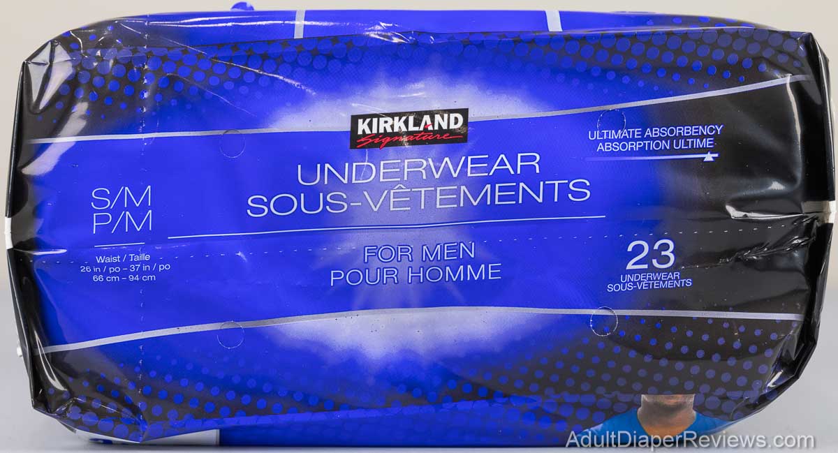 Costco Kirkland Underwear for Men Bag Top of Bag