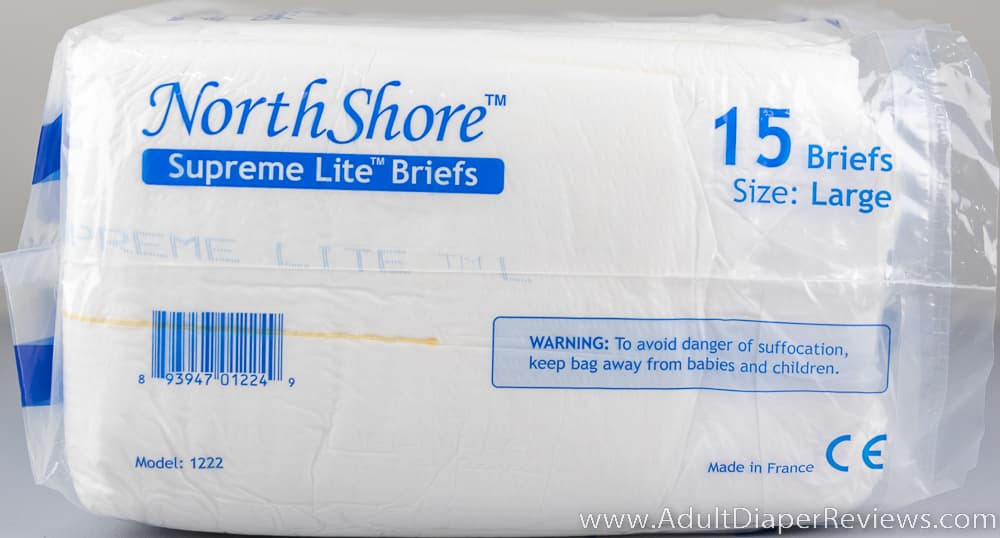 Pictures Northshore Supreme Lite Briefs Large diapers
