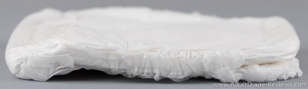 Prevail Per-Fit Large Extra folded picture showing thickness
