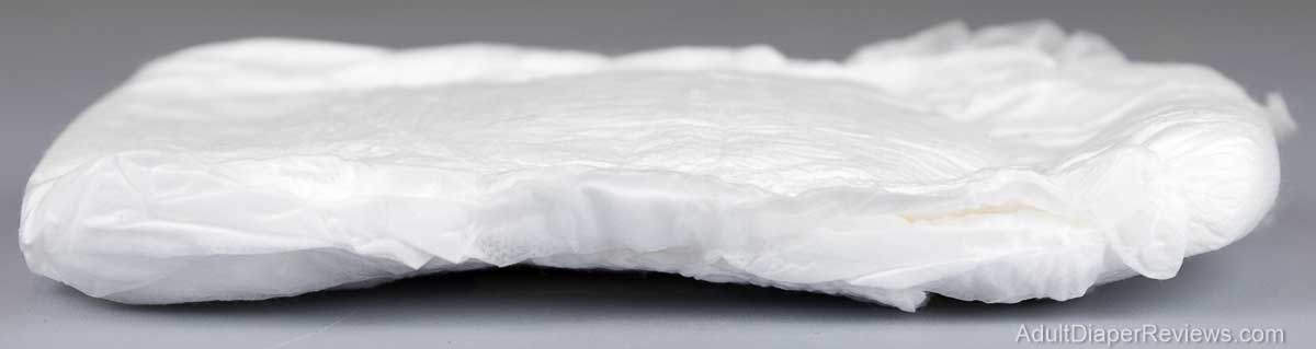 Attends Underwear Moderate Extra Large folded picture showing thickness