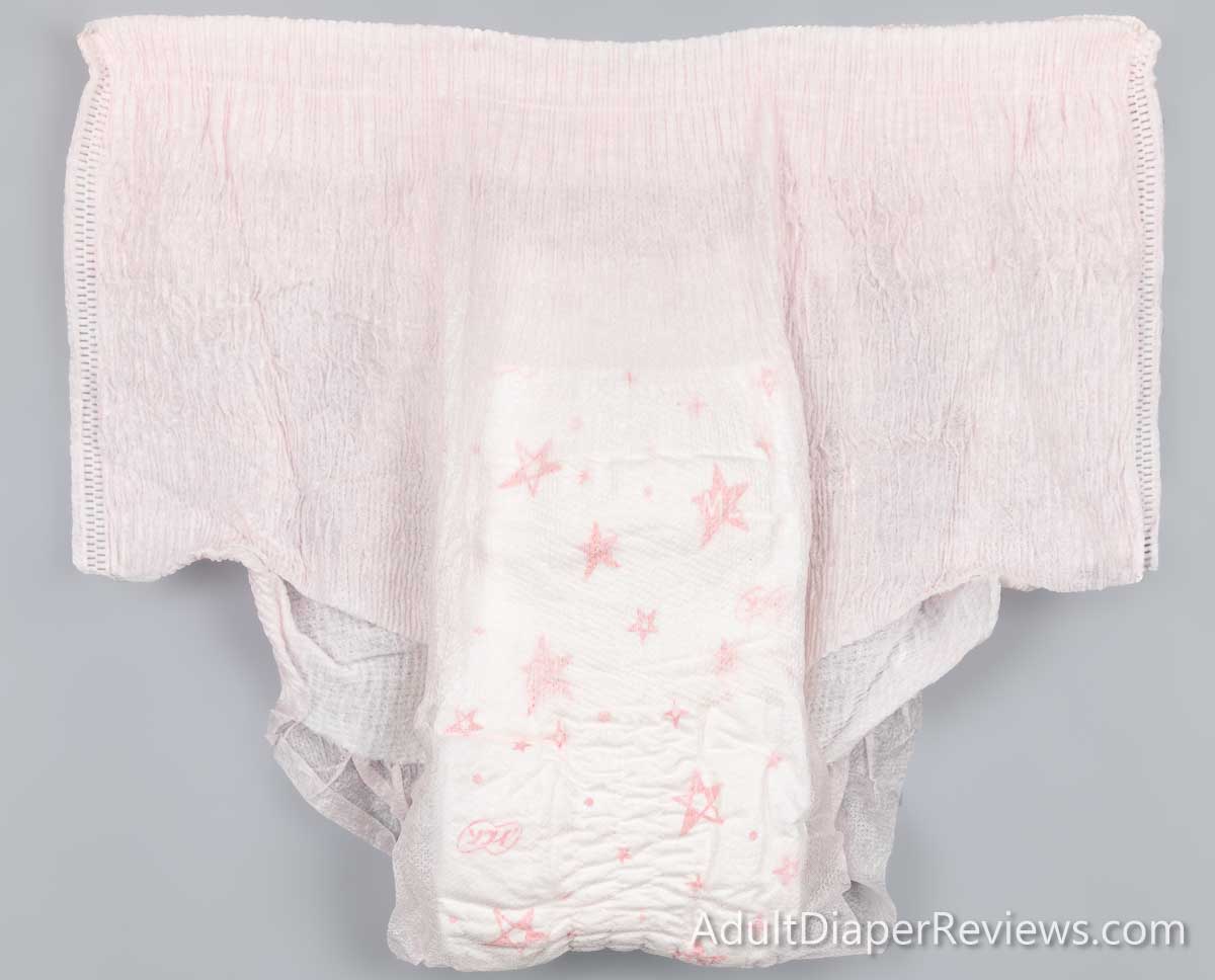 Front view Unicharm underwear as worn